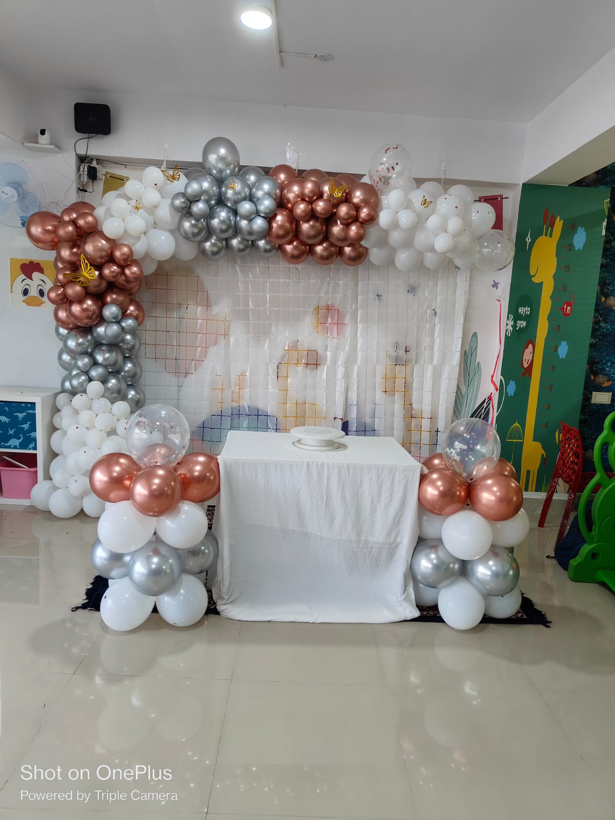 Custom birthday backdrop
