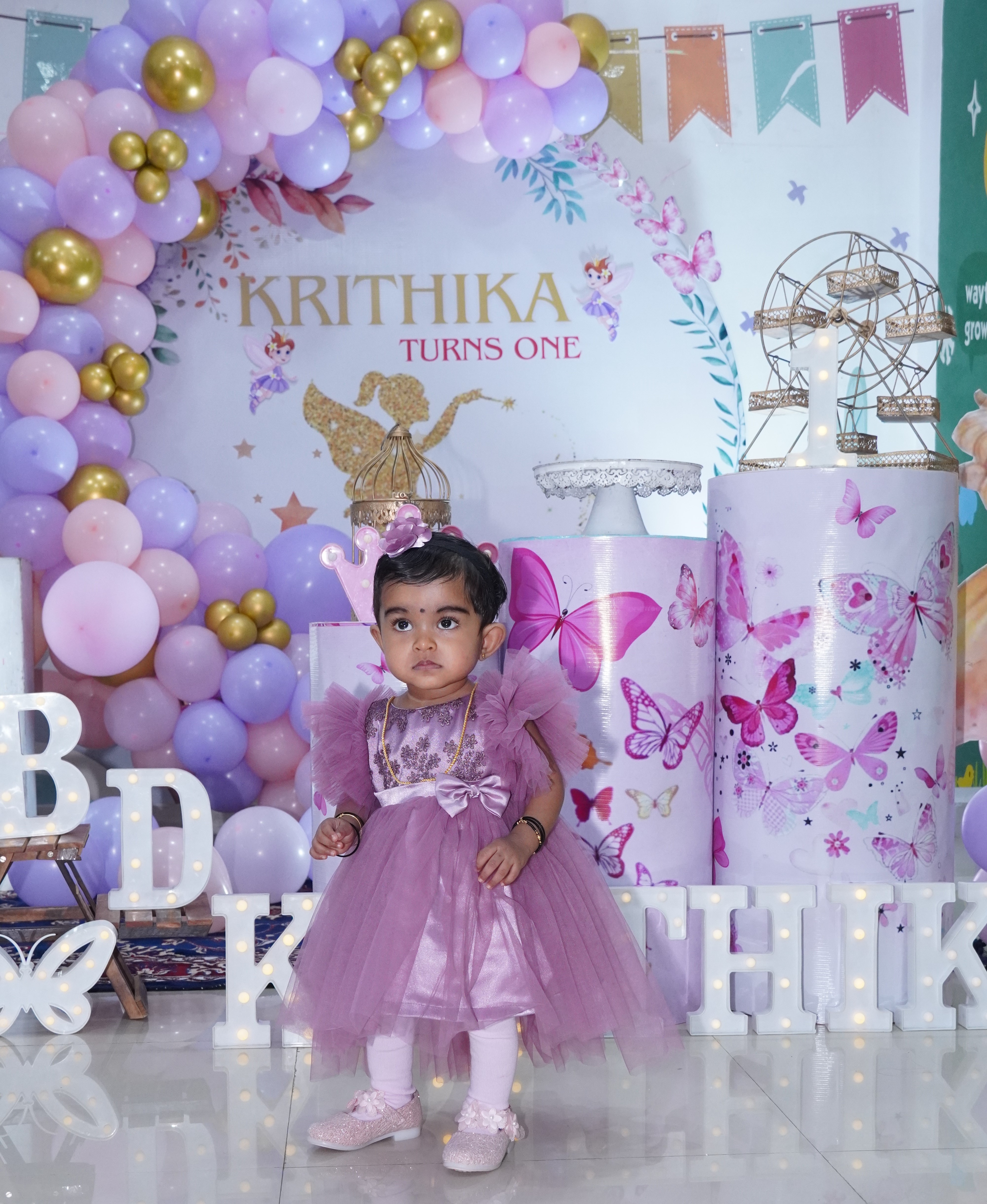 Birthday party with themed characters