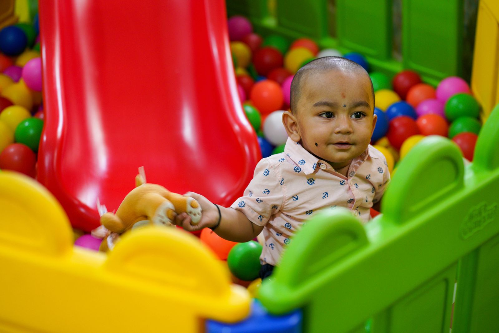 Children enjoying physical activities