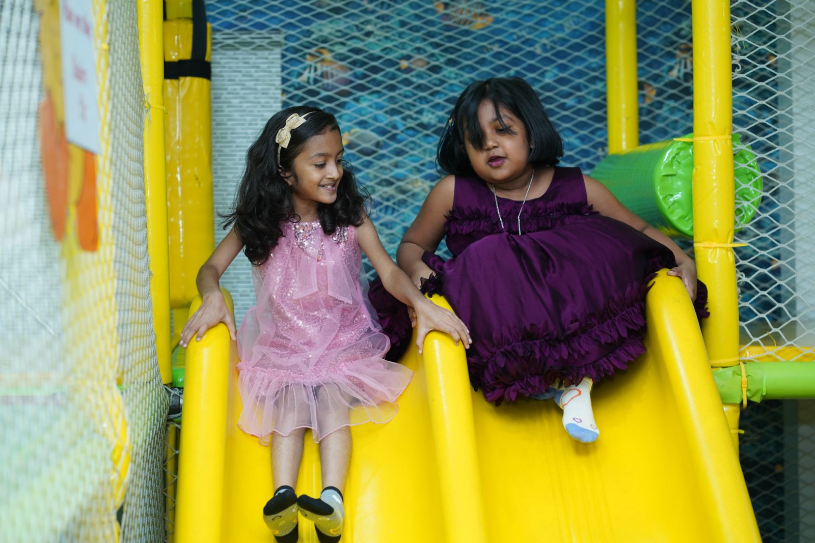 Children enjoying physical activities