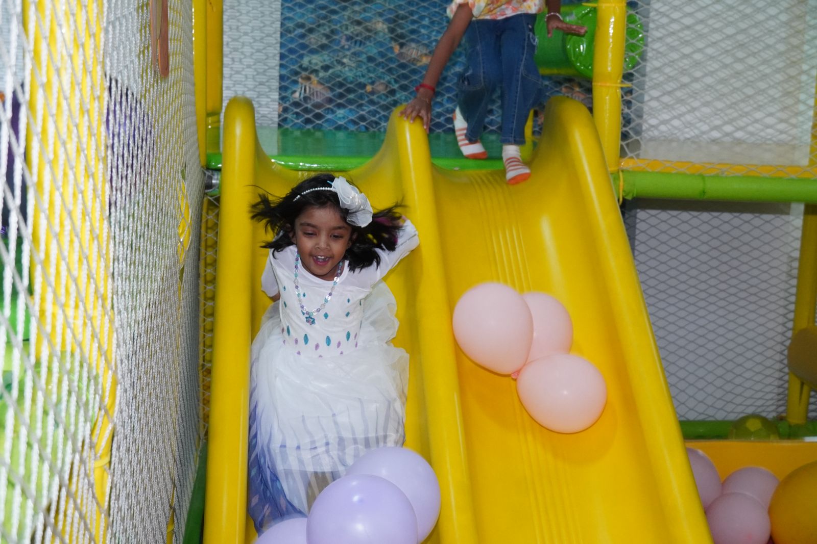 Children enjoying physical activities