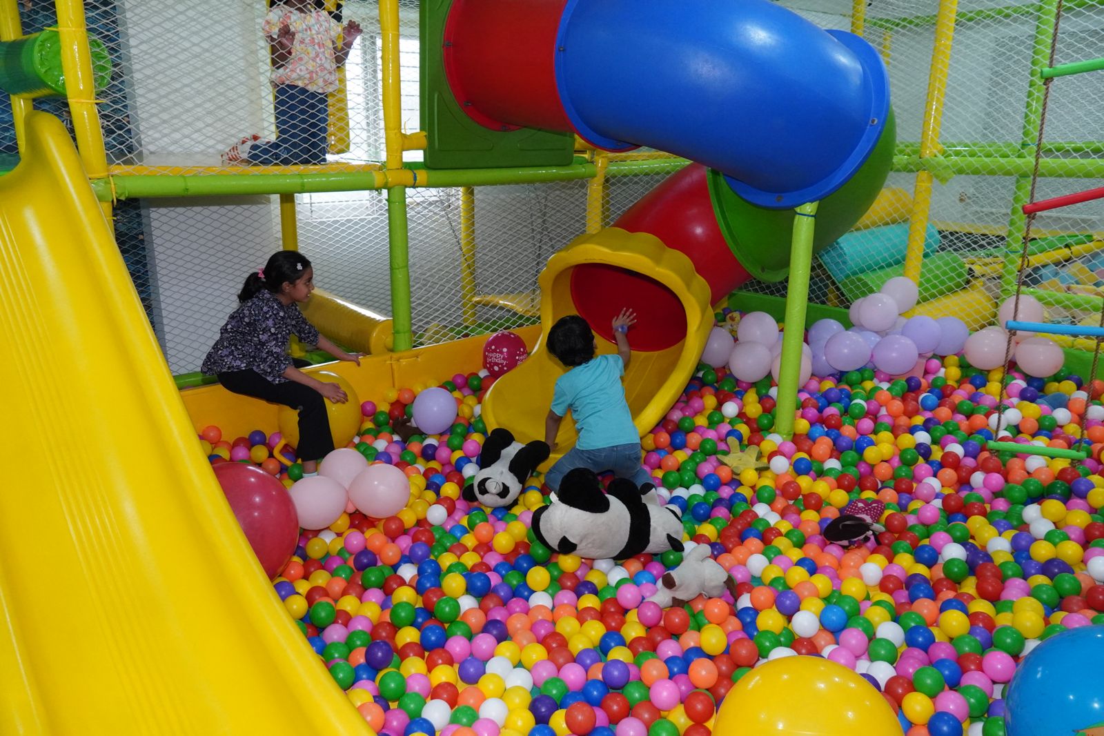 Children enjoying physical activities