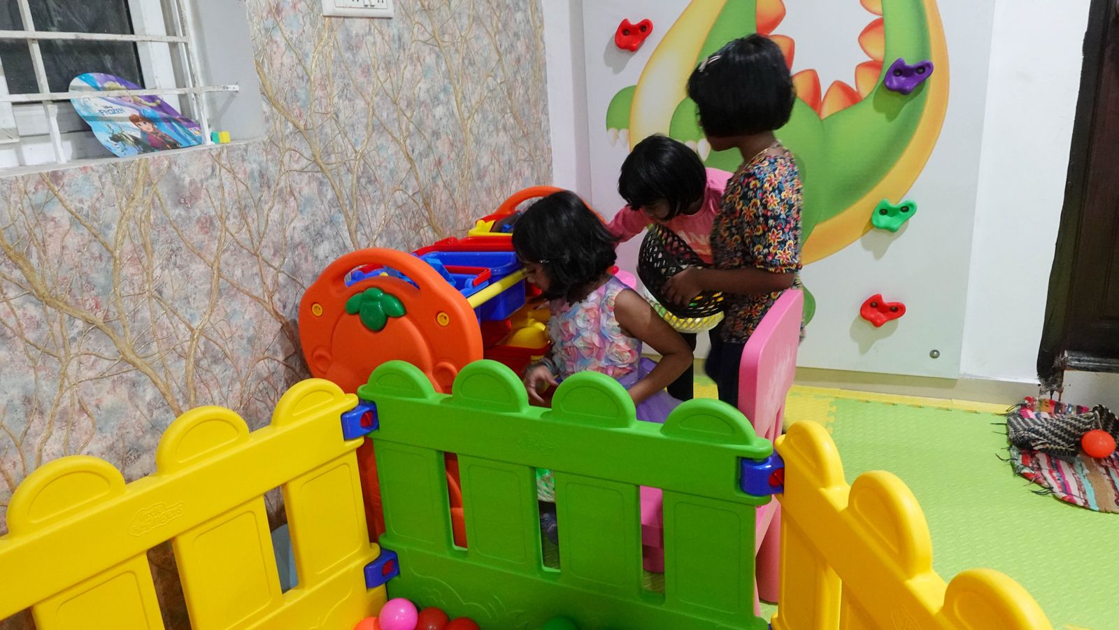 Children enjoying physical activities