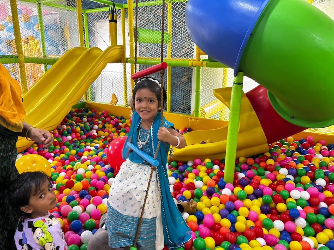 Children enjoying physical activities