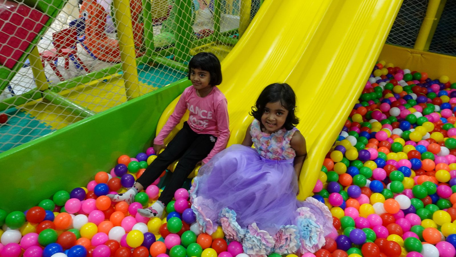 Children enjoying physical activities