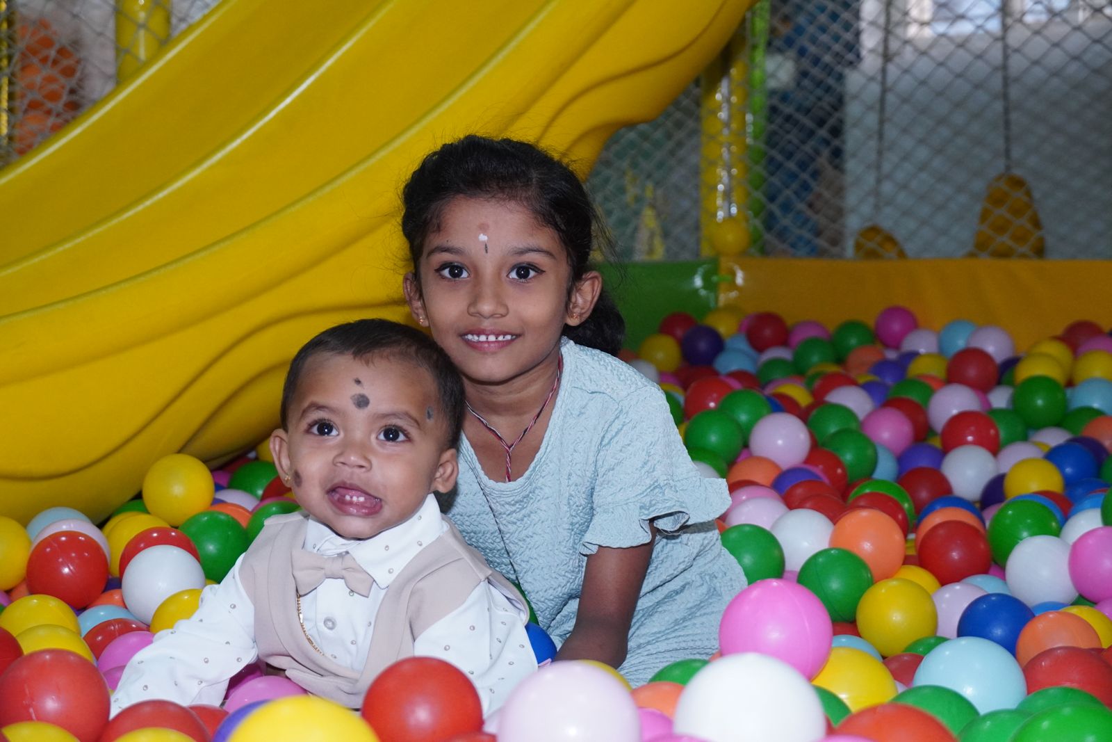 Children enjoying physical activities